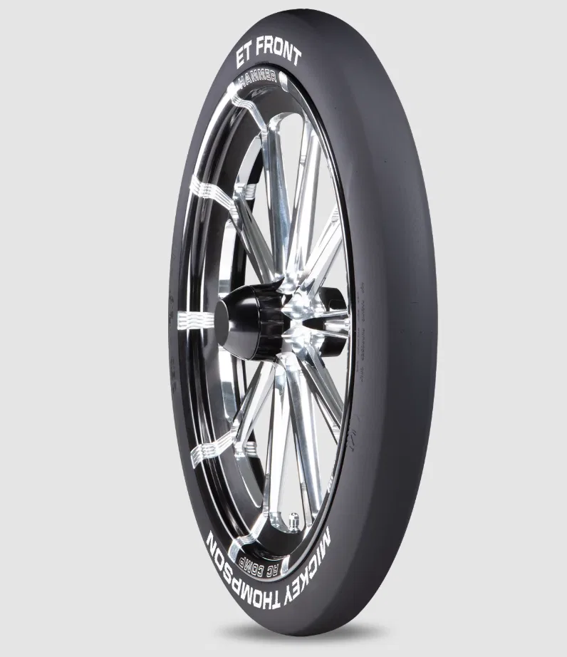 250933 – M.T. DRAG Tire, P28.0 x 4.5-15 Drag Race Use Only Nylon Bias Ply Painted White Letter Tubeless Non-Direction...